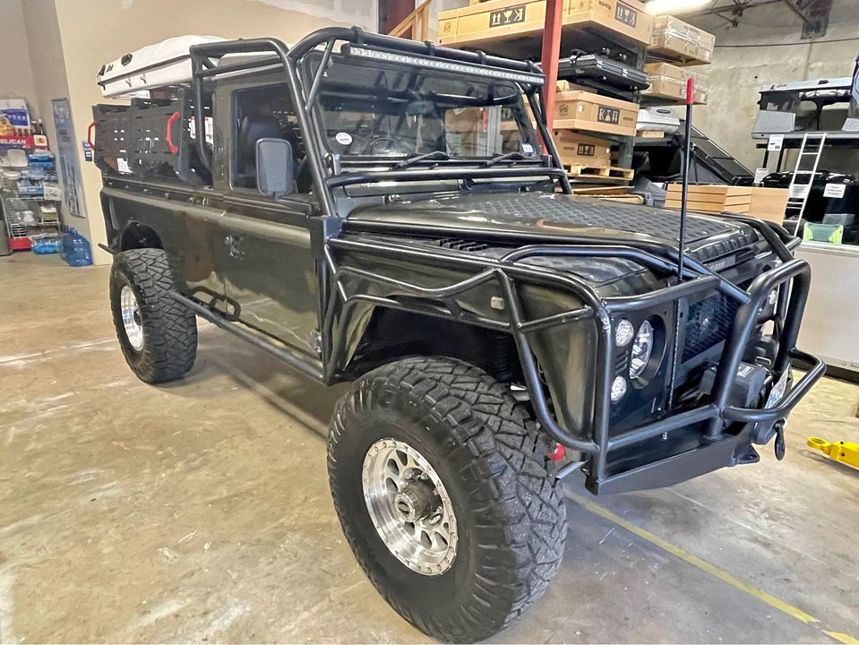 land rover defender 101 truck for sale in san antonio texas at hawkes outdoors