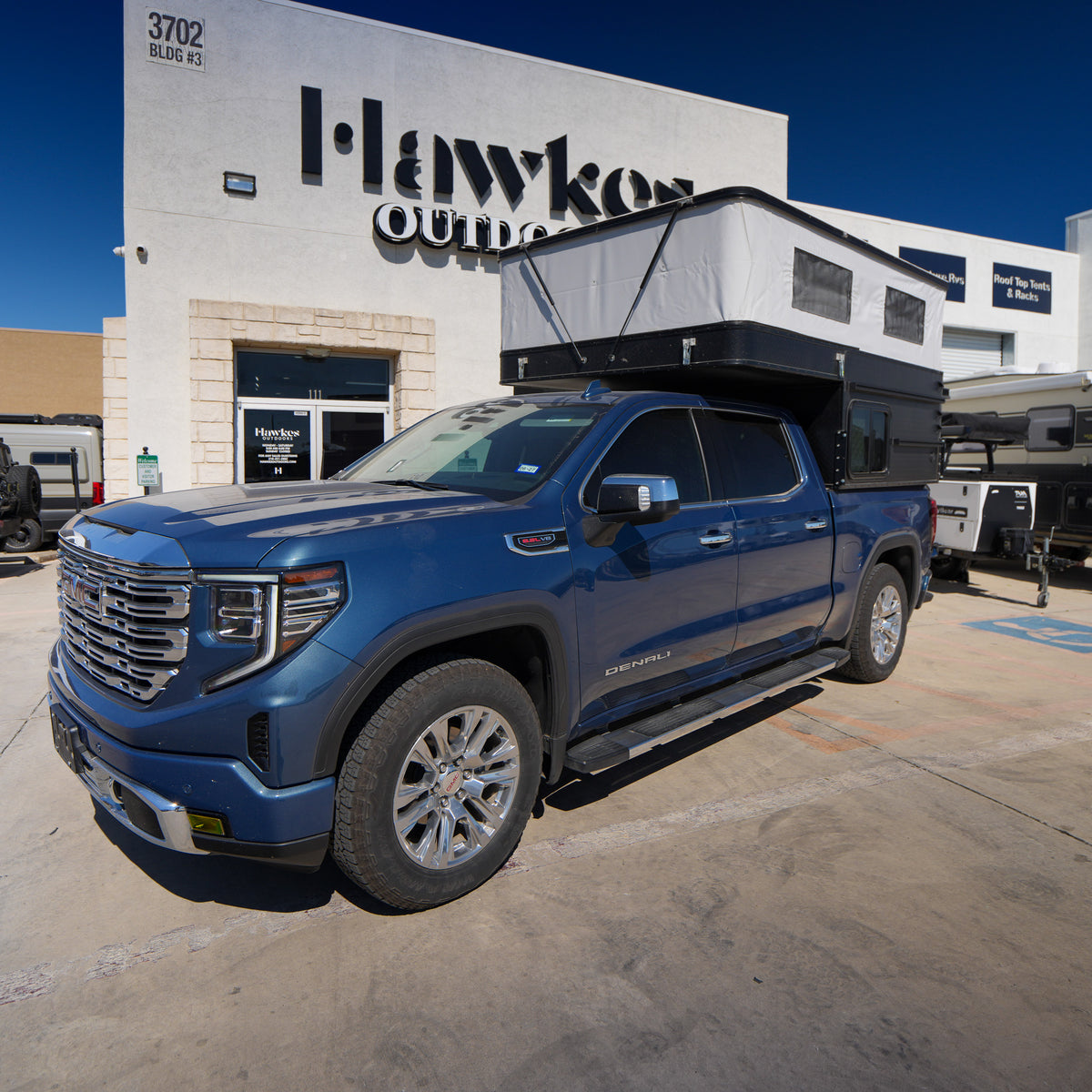 2024 GMC Sierra Denali with Truck Bed Camper - Preowned