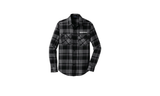 Bakcou - BLACK FLANNEL LONG-SLEEVED