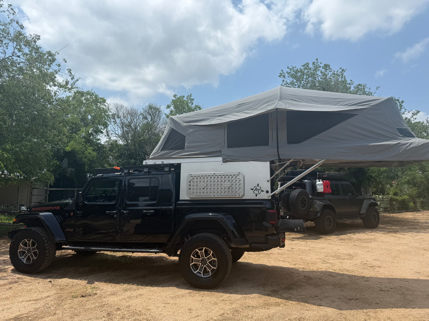 TOUGH & TESTED - AT Overland Habitat Topper - Jeep Gladiator Model