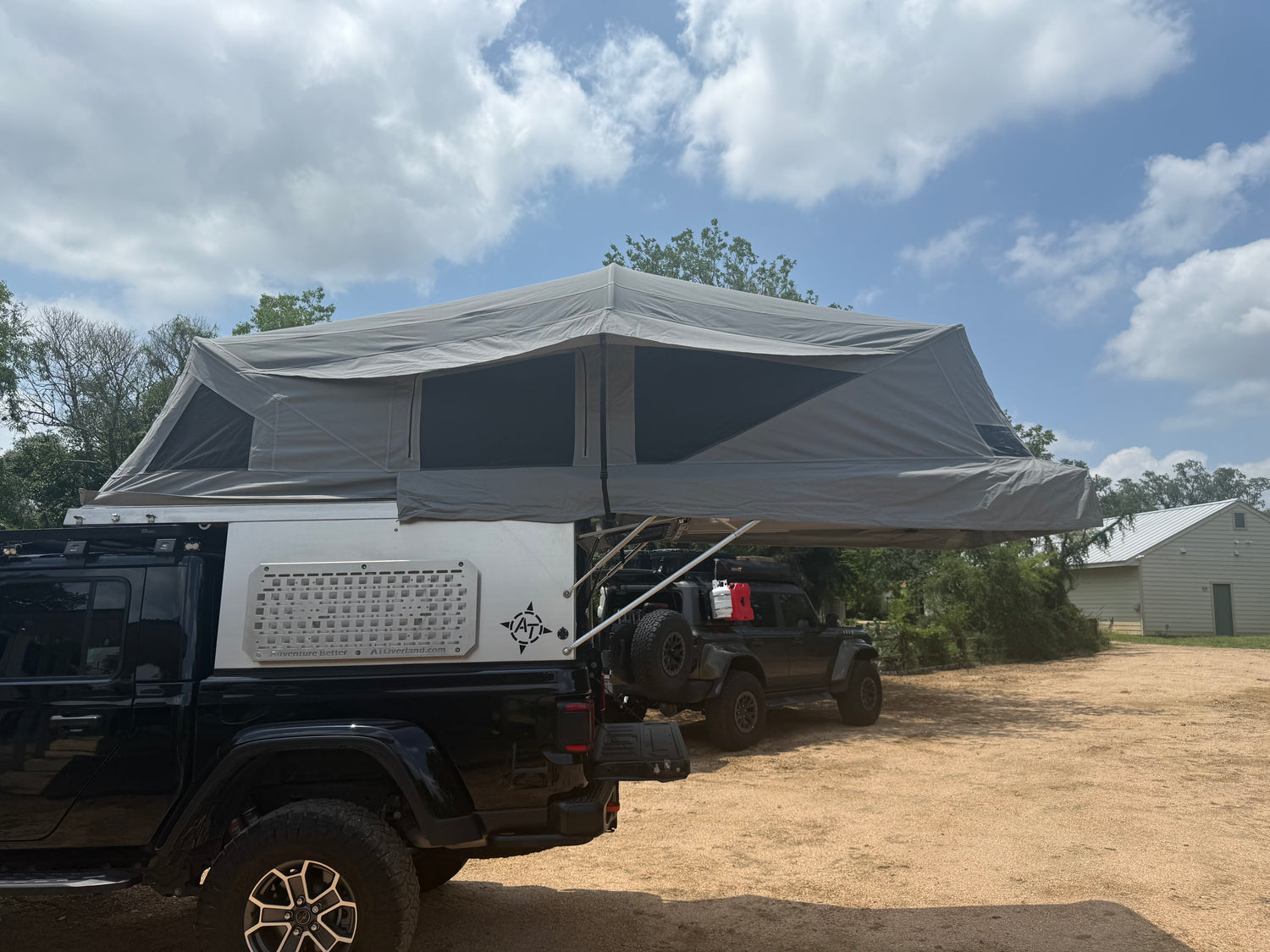 TOUGH & TESTED - AT Overland Habitat Topper - Jeep Gladiator Model