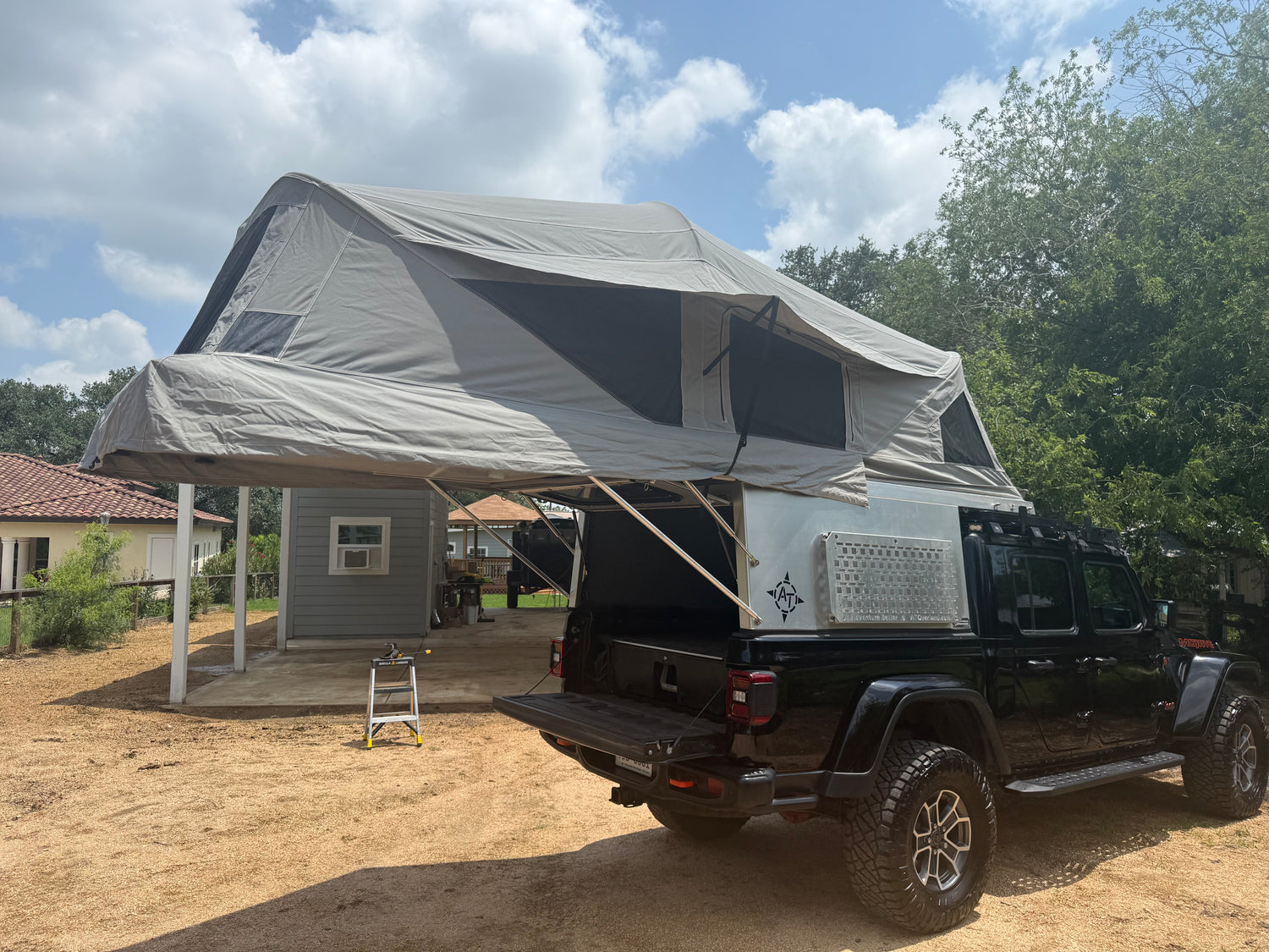 TOUGH & TESTED - AT Overland Habitat Topper - Jeep Gladiator Model