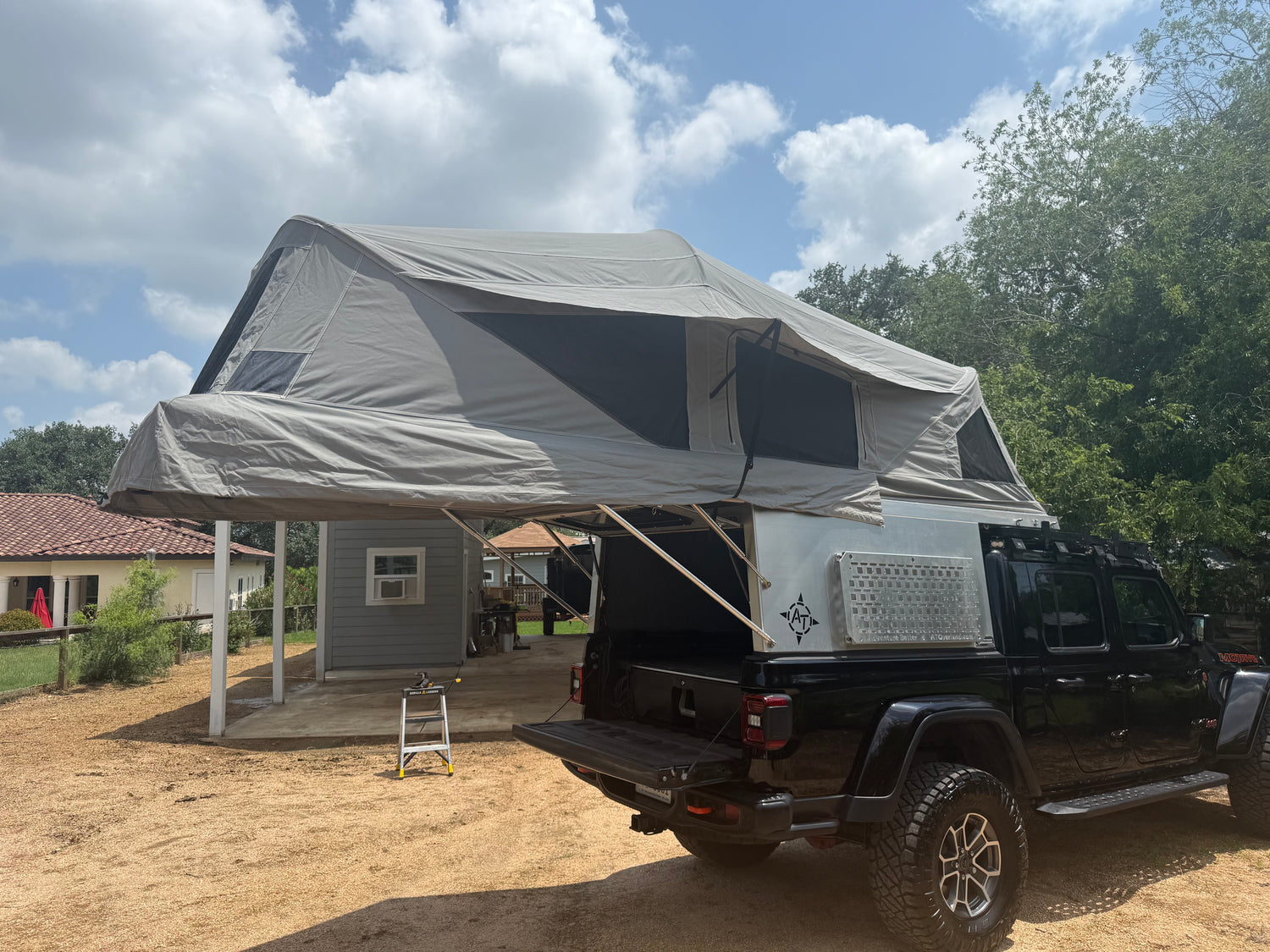 TOUGH & TESTED - AT Overland Habitat Topper - Jeep Gladiator Model