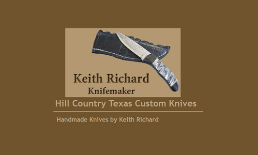 Hill Country Texas Custom Knives - Pink Handle
