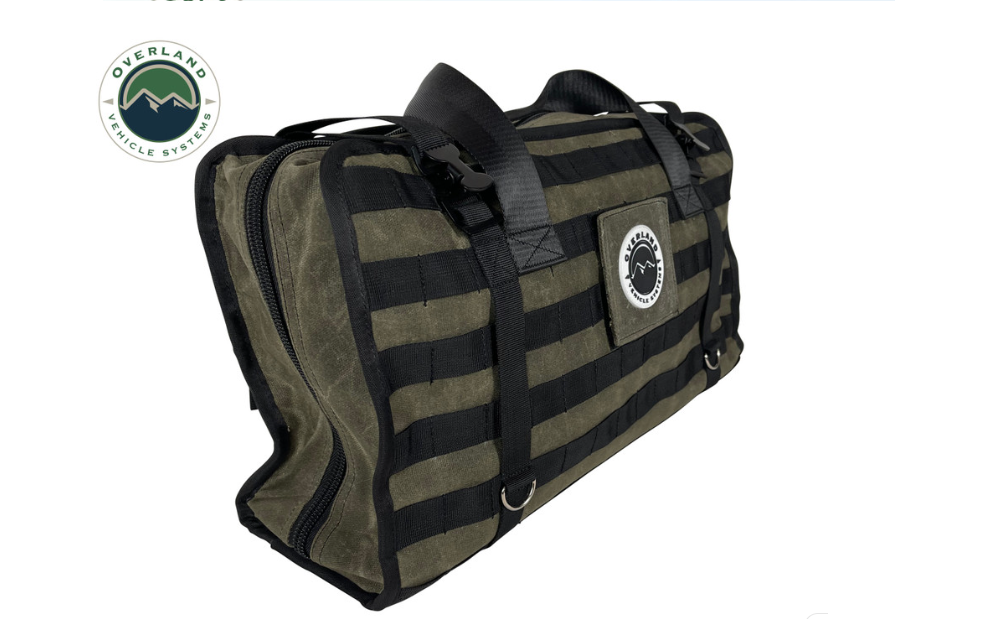 OVS Large Recovery Bag w/ Handles & Straps- Waxed Canvas
