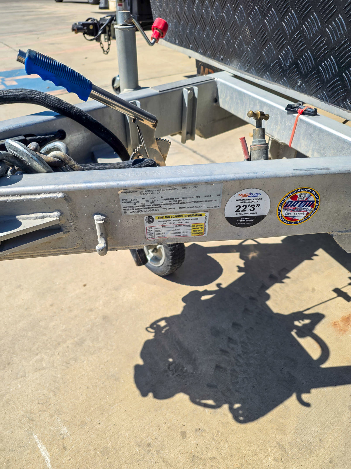 2022 MDCC XTT 16HR Trailer - Preowned