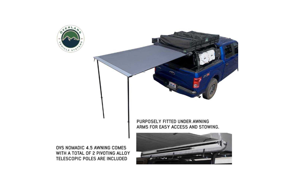 OVS Nomadic Awning 4.5' With Black Cover