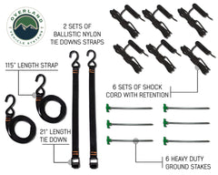 tie down straps ovs overland vehicle systems 270 awning for sale in san antonio texas at hawkes outdoors 2102512882