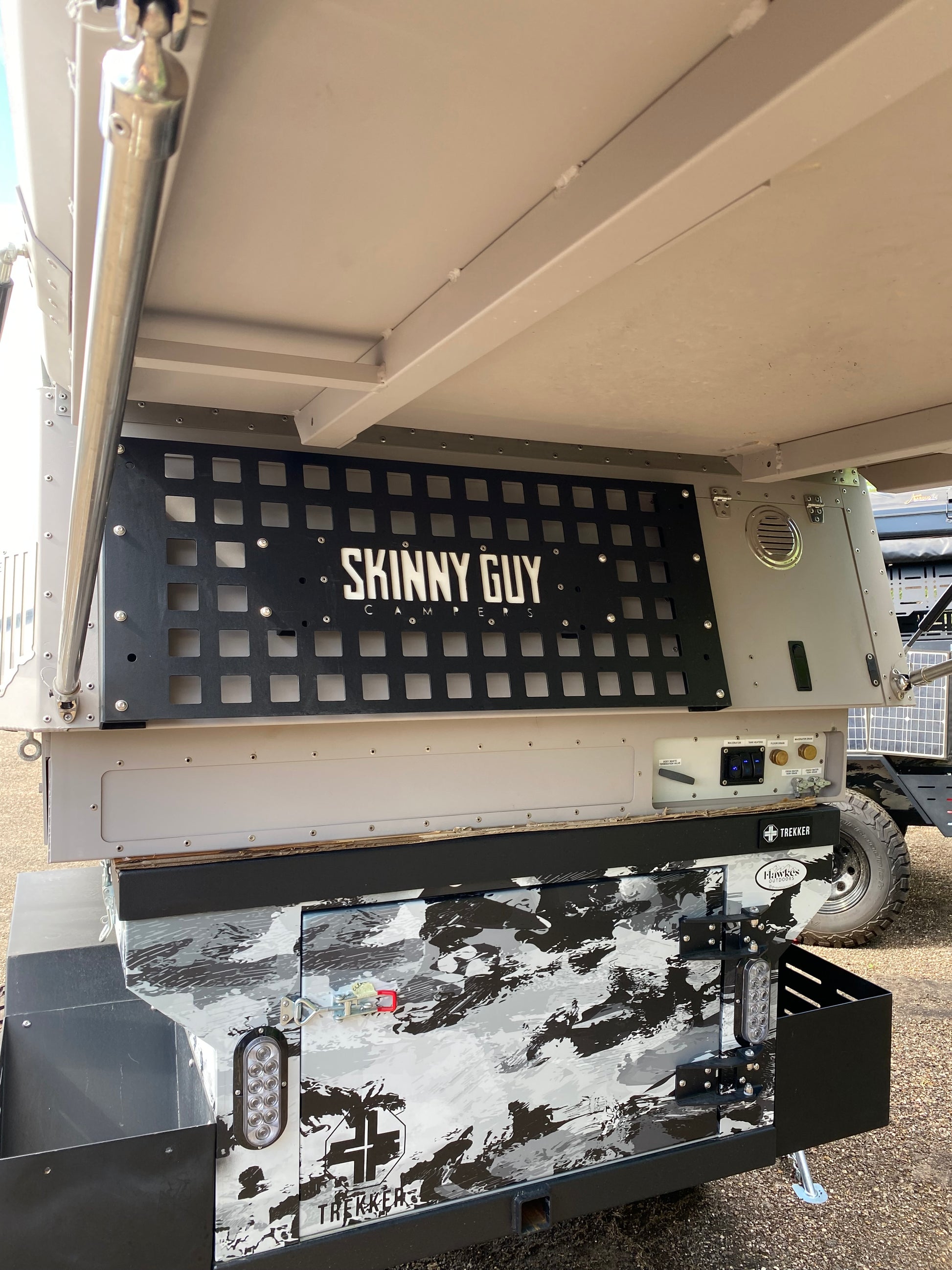 skinny guy truck bed all weather campers kit n kaboodle with outdoor kitchen and solar for sale near round rock georgetown texas at hawkes outdoors 2102512882
