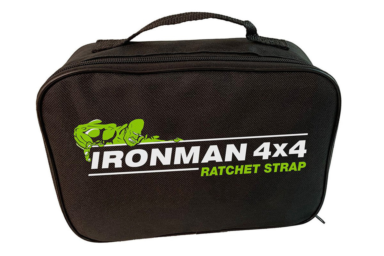 Kit de amarre con trinquete Ironman 4x4: 1 pulgada x 11,8 pies (paquete de 4)