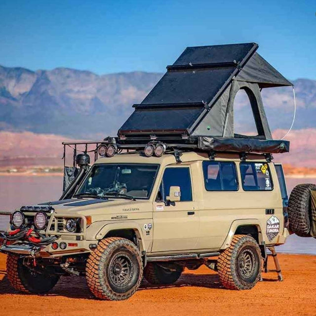 OVS HD Mamba 3 Person Clam Shell Aluminum Hard Shell Roof Top Tent