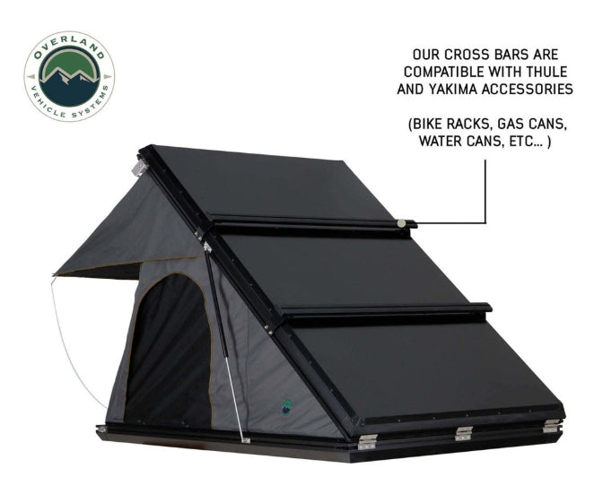 OVS HD Mamba 3 Person Clam Shell Aluminum Hard Shell Roof Top Tent