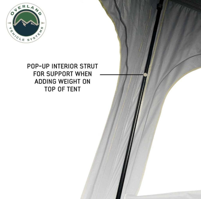 OVS HD Mamba 3 Person Clam Shell Aluminum Hard Shell Roof Top Tent