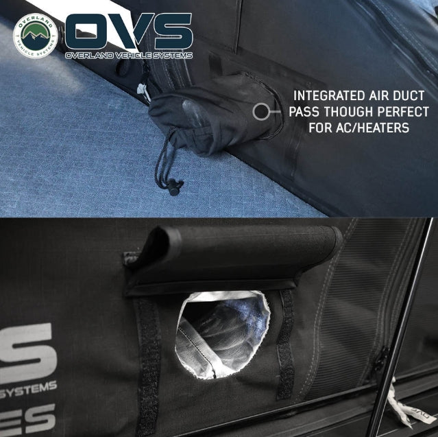 OVS XD K2 Dual Action Clam Shell 2 Person Aluminum Hard Shell Roof Top Tent