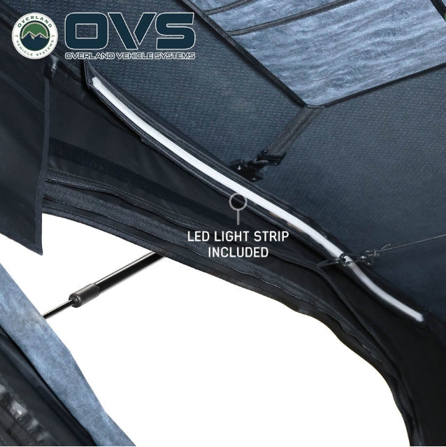 OVS XD K2 Dual Action Clam Shell 2 Person Aluminum Hard Shell Roof Top Tent
