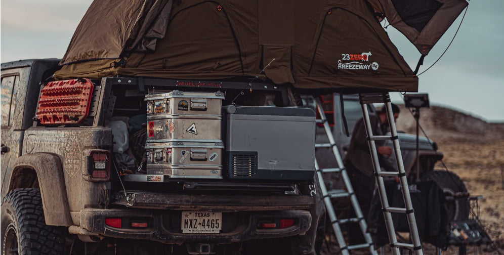 TOUGH & TESTED - Rebel Offroad XPLOR Half Height Bed Rack