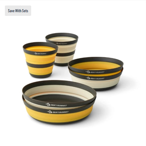 Sea To Summit Frontier UL Collapsible Dinnerware Set - [6 Piece]