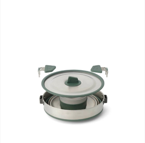 Sea To Summit Detour Stainless Steel One Pot Cook Set - [5 Piece]
