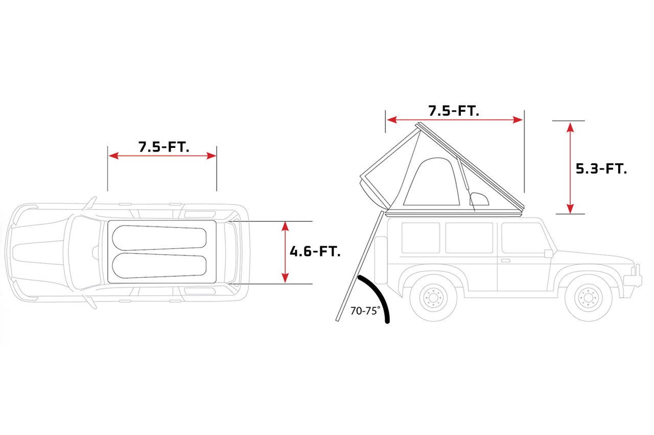 ironman 4x4 rooftoptent for sale near dallas texas at hawkes outdoors 2102512882