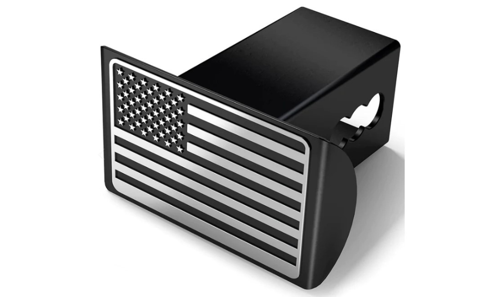 US American Flag 2" Trailer Hitch Cover