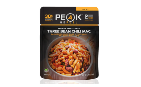 peak refuel three bean chili mac meals for sale in san antonio texas at hawkes outdoors 2102512882
