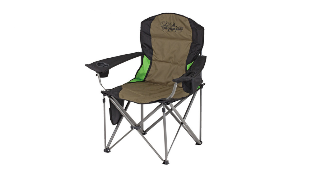 Ironman 4x4 Deluxe Soft Arm Camp Chair
