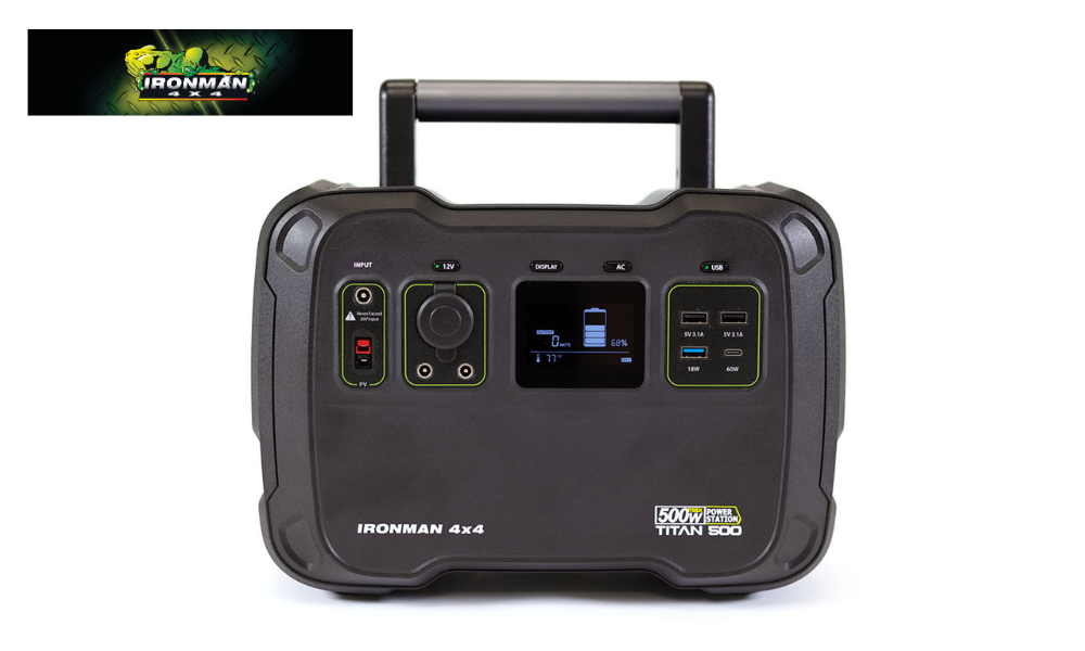 Ironman 4x4 Titan 500W Portable Power Station – Hawkes Outdoors