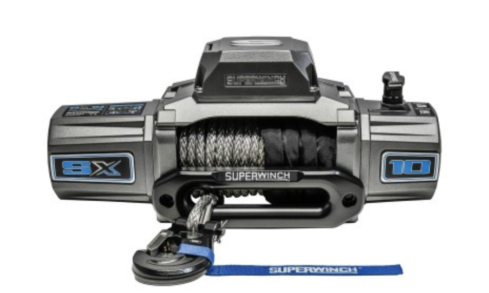 Superwinch SX10SR 12V DC 10,000lb Synthetic Rope Winch