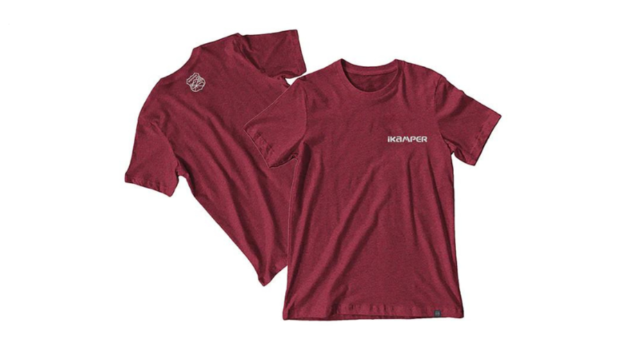 iKamper Burgundy Short Sleeve T-Shirt