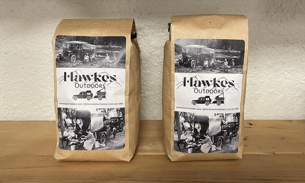 Café al aire libre Hawkes