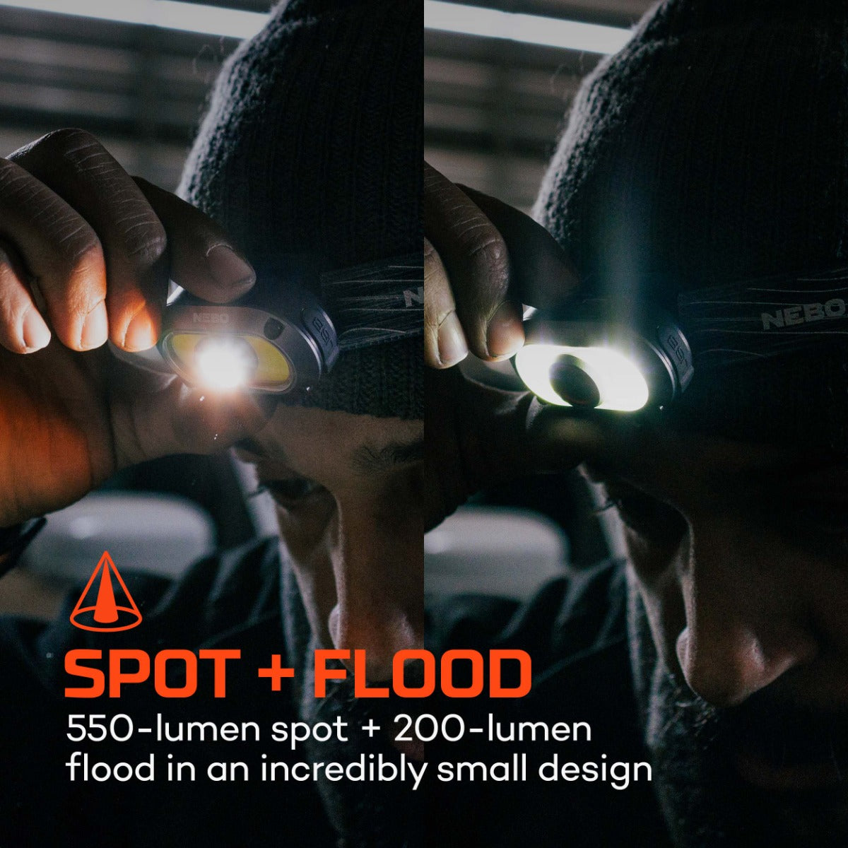 Nebo Mycro 550+ Headlamp
