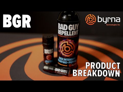 byrna bad guy pepper spay repellent for sale near san antonio texas at hawkes outdoors 210-251-2882