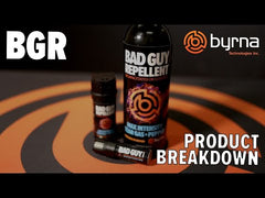 byrna bad guy pepper spay repellent for sale near san antonio texas at hawkes outdoors 210-251-2882