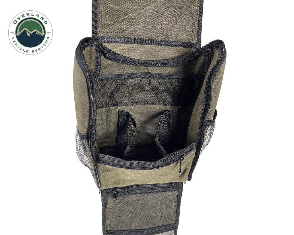 OVS Overnight w/ Handles & Straps- Waxed Canvas - Hawkes Outdoors