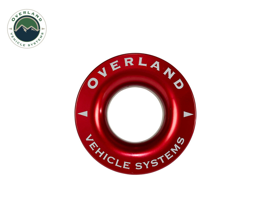 OVS Recovery Ring 2.5" 35,000lb Red w/ Storage Bag