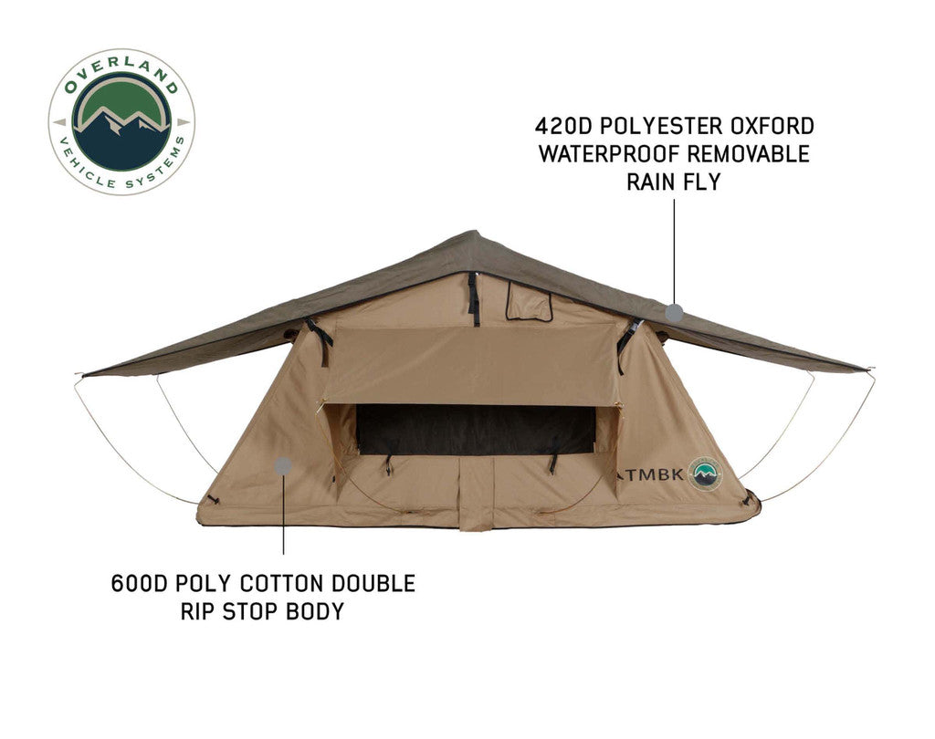 LD TMBK 3 Person Rooftop Tent by OVS - Hawkes Outdoors