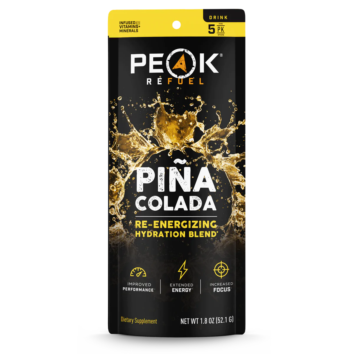 @peakrefuel pina colada energy drink mix for sale near houston texas at hawkes outdoors 2102512882