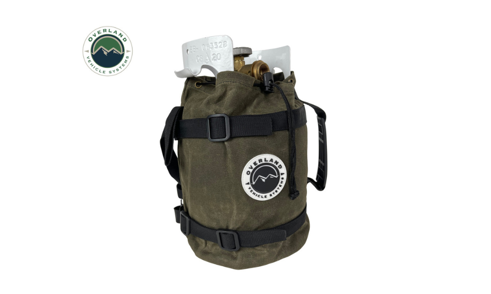 OVS Propane Bag w/ Handles & Straps- Waxed Canvas