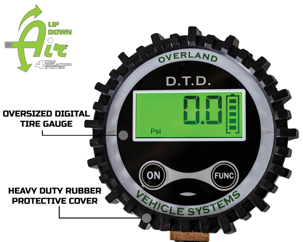 OVS Digital Tire Deflator w/ Valve kit & Storage Bag - Hawkes Outdoors