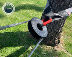 OVS Recovery Ring 6.25" 45,000lb Black w/ Storage Bag - Hawkes Outdoors