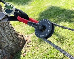 OVS Recovery Ring 4.00" 41,000lb Gray w/ Storage Bag - Hawkes Outdoors