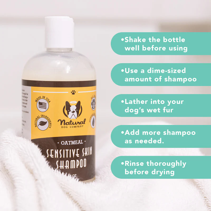 natural dog premium sensitive skin shampoo for sale near houston austin waco texas at hawkes outdoors 210-251-2882