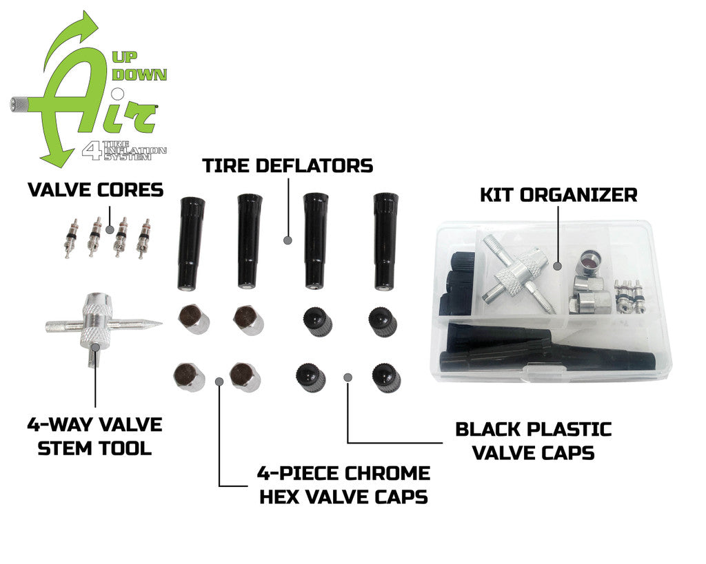 OVS Tire Repair Kit- 53 Piece Kit w/ Black Storage Box