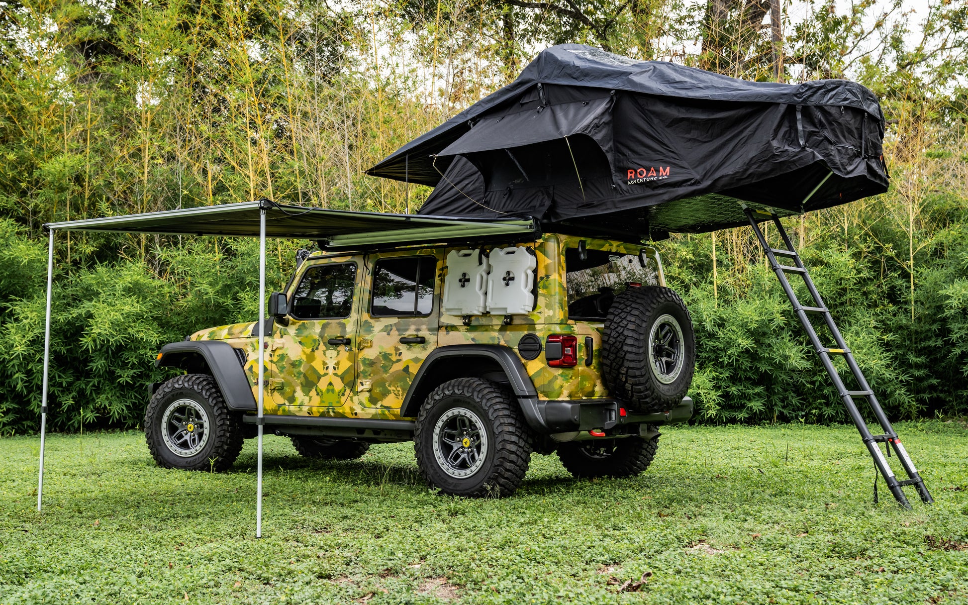 upgraded camo wrapped jeep wrangler rubicon for sale near san marcos new braunfels texas at hawkes outdoors 2102512882