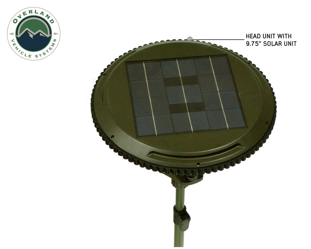 OVS Wild Land Camping Gear - Luz solar UFO y altavoz universal