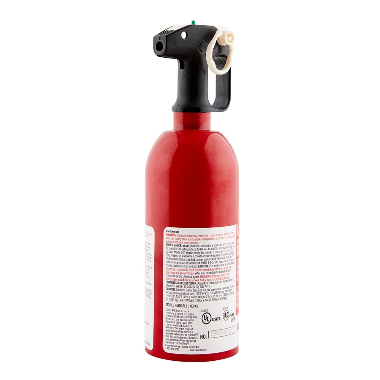First Alert Auto Fire Extinguisher