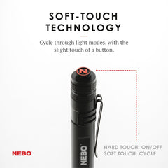 nebo inspector rc rechargeable high lumen pen light for sale near college station texas at hawkes outdoors 2102512882