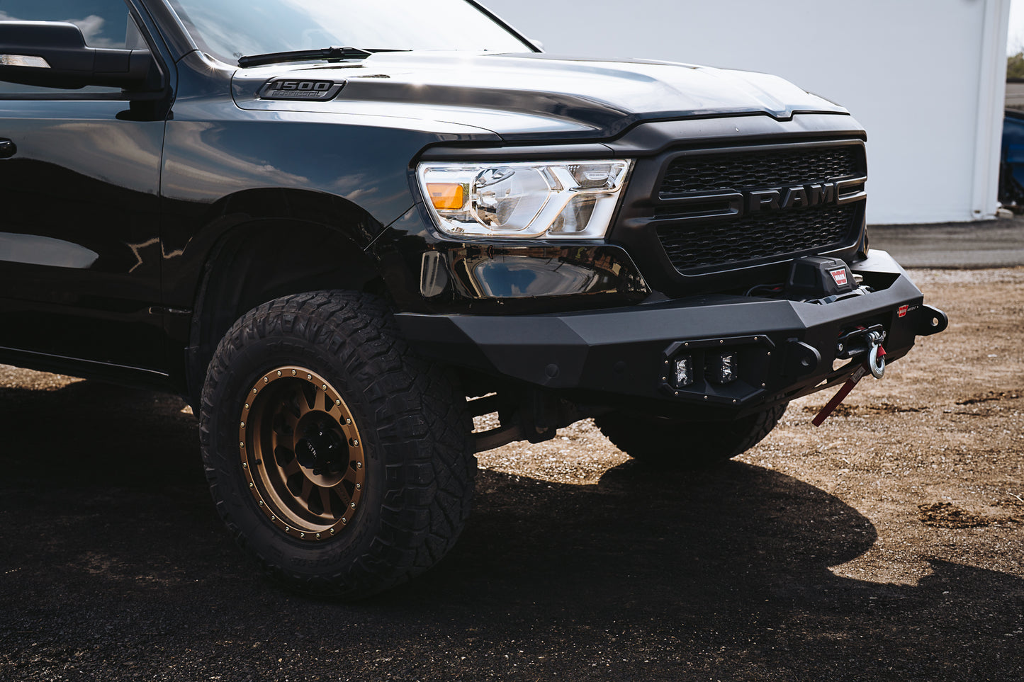 front bumper winch used upgraded dodge ram eco diesel overland truck for sale in san antonio texas at hawkes outdoors