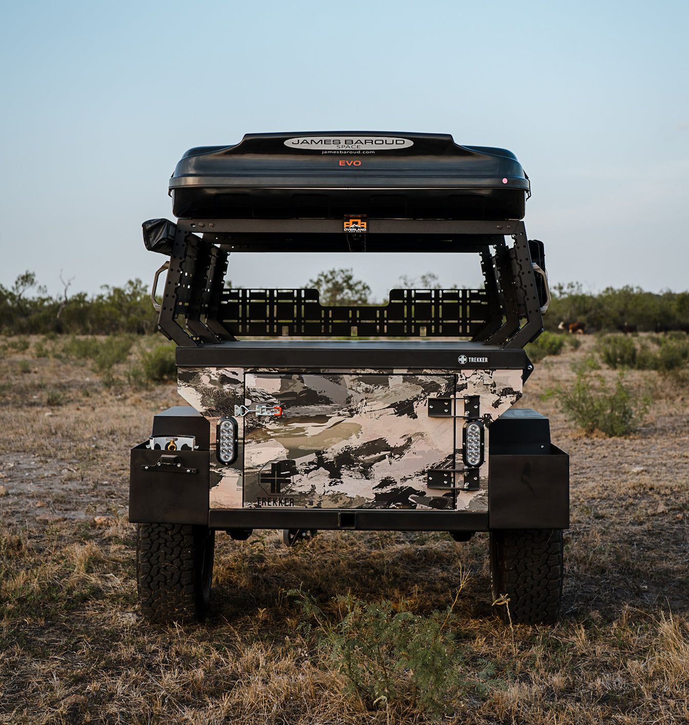 Rustic Mountain Overland Badlands Trailer in San Antonio, Texas