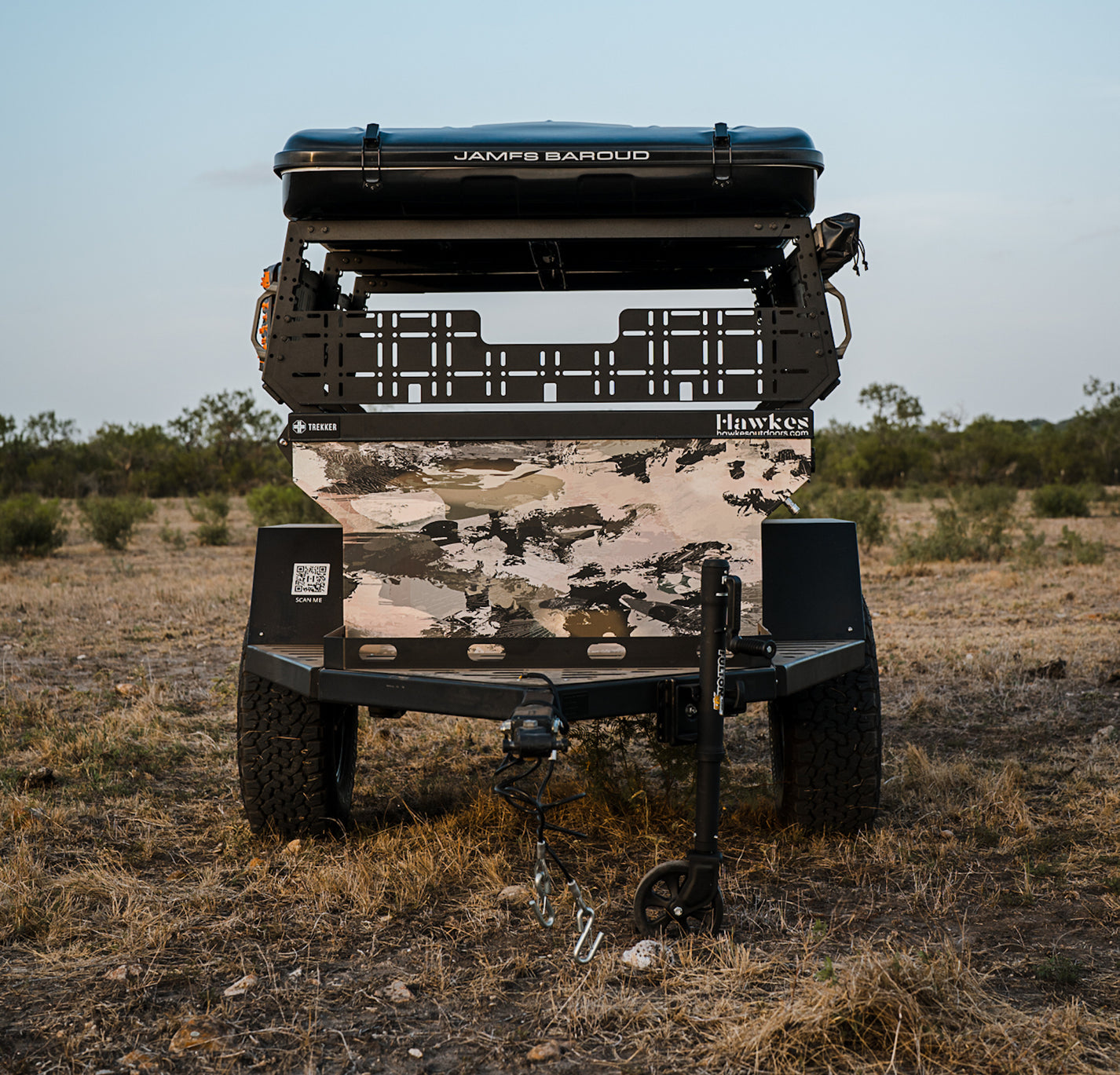 Rustic Mountain Overland Badlands Trailer in San Antonio, Texas